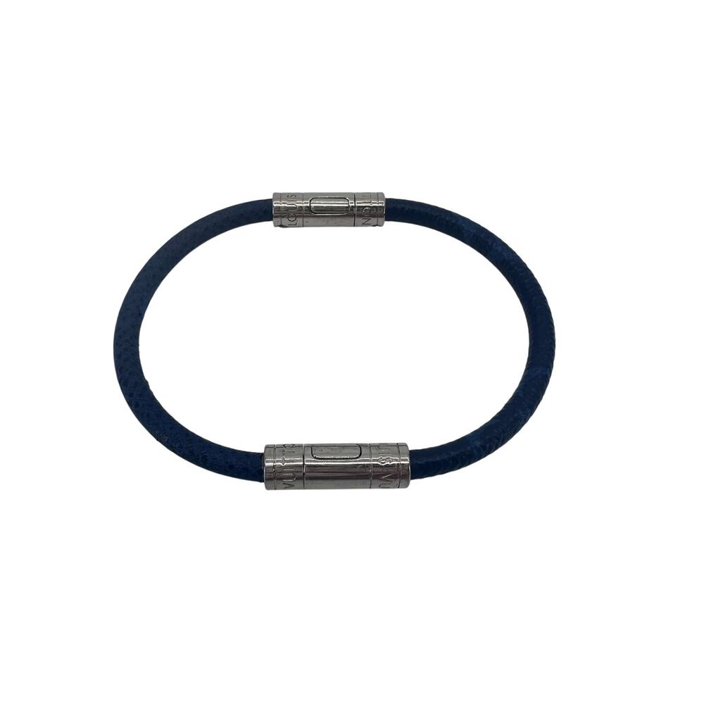 Louis Vuitton LV Neo Split Bracelet Blue Silver